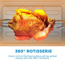 Midea 55L Electric Oven Toaster MEO-55RCL-BK