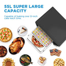 Midea 55L Electric Oven Toaster MEO-55RCL-BK