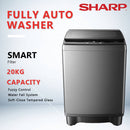 Sharp Mesin Basuh Automatik - 20kg Fully Auto Washing Machine ESX2021
