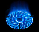 Milux MiLUX Dapur Gas Tanam Panel Sentuhan Digital Built In Hob Gas Cooker with Digital Touch Timer 4.8KW MGH-F255T