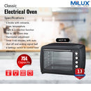 Milux Ketuhar Elektrik Electric Oven 75L MOT-75
