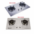 Milux Dapur Gas 2 Pembakar 2 Burner Gas Cooker Hob MGH-S633M MGH-S634M