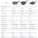 Tefal Kuali Cookware Natura Wokpan 28cm with Lid B22692