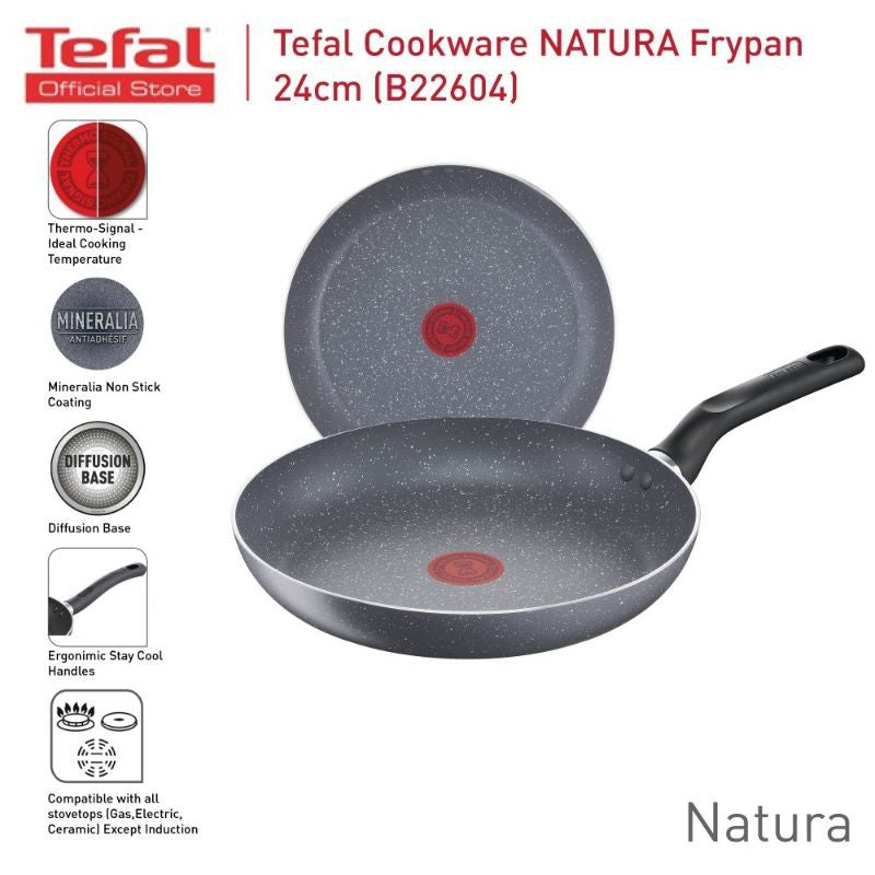 Tefal Cookware Natura Frypan 24cm B22604