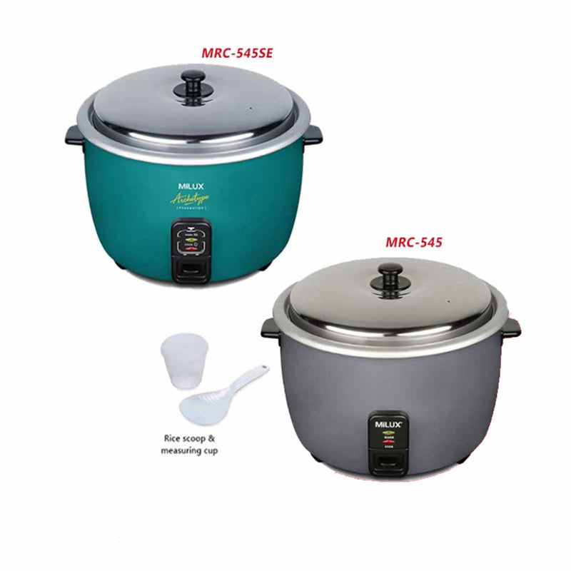 Milux 25 Cups 4.5L Commercial Electric Rice Cooker MRC-545 MRC545 MRC-545SE