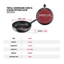 Tefal Kuali Cookware Cook & Clean Frypan 26cm B22505