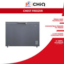 CHiQ Peti Sejuk Beku - (378L) Chest Freezer CCF299-GR