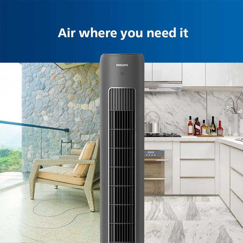 Philips Tower Fan 5000 series CX5535/11 (BLACK) CX5535/00 (WHITE)