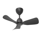 Rezo 3 Blade Ceiling Fan DC Motor With Remote Control NINO-30 (30") / CASPER 28 (28") (Matt Black)