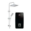 Deka Pemanas Air AQUAS 66RS DC Inverter Rain Shower Water Heater AQUAS 66RS (Matt Black)
