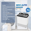 Sharp Mesin Basuh Manual - Semi Auto Washing Machine Washer ( 8kg ) ESTP8016