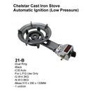Chelstar Dapur Gas Tungku Besi Auto Cast Iron Gas Stove 21-B 31-B