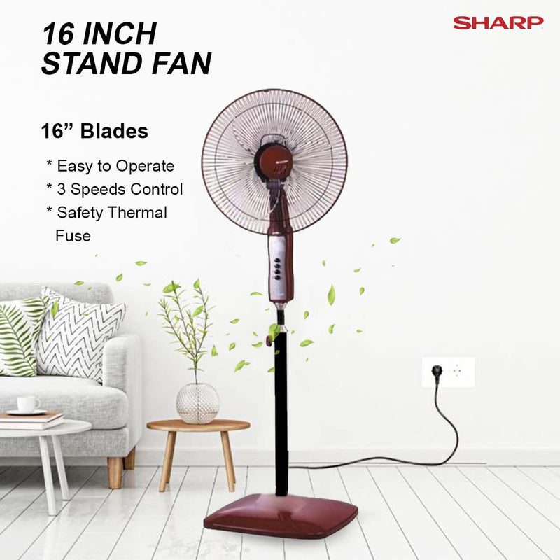 Sharp Stand Fan 16 PJS400M / PJS400 Kipas Berdiri