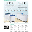 Khind Mesin Basuh Semi Auto Washing Machine WM717 (7KG) / WM801SA (8KG)
