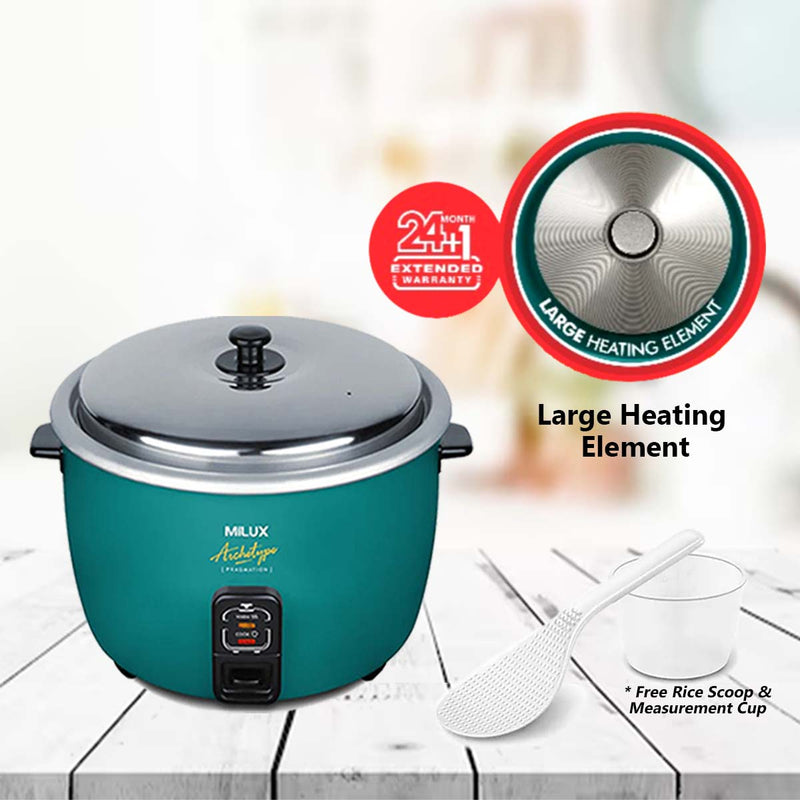 Milux Electric Rice Cooker MRC-510SE (1.0L) / MRC-518SE (1.8L) / MRC-528SE (2.8L)