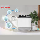 Sharp Mesin Basuh Manual - Semi Auto Washing Machine Washer ( 8kg ) ESTP8016