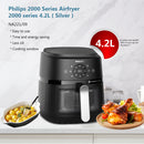 PHILIPS Penggoreng Tanpa Udara Digital Air Fryer 2000 Series (4.2L) NA221/09