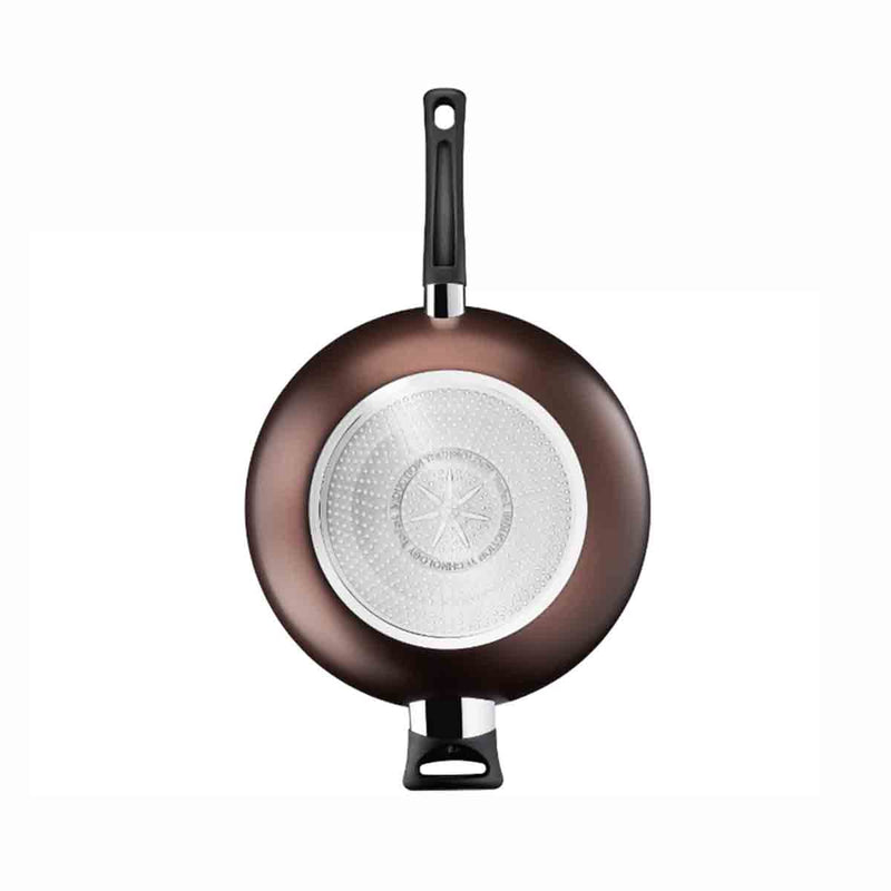 Tefal Cookware Day By Day Wokpan Pan Non-Stick WIth Lid (32cm) G14398 G1439895 (24cm) G14304 (28cm) G14366