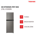 Toshiba Peti Sejuk Inverter 270L Refrigerator Inverter GR-RT300WE-PMY(DS)