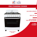 Chelstar Dapur Gas dengan Ketuhar 5 Burner Free Standing Gas Cooker with Gas Oven CSA-7070