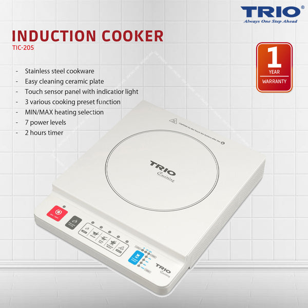Trio Induction Cooker TIC-205