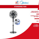 Midea Kipas Berdiri (16'') Stand Fan 7 Blade With Timer MFS162M0BPK