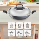 Tefal Kuali Cookware Natura Deep Frypan 26cm B22665 / 28cm B22666 / Wok 34cm With Lid B22696