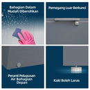 CHiQ Peti Sejuk Beku - (378L) Chest Freezer CCF299-GR