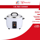 Butterfly Periuk Nasi (3.6L) Electric Rice Cooker BRC-6037