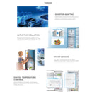 Midea 2 Doors Inverter Quattro Refrigerator (240L) MDRT307MTB28-MY