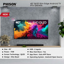 Phison TV Android 40" QLED Slim Edge Android TV PTV-Q4040S