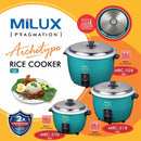 Milux Periuk Nasi Elektrik Electric Rice Cooker MRC-510SE (1.0L) / MRC-518SE (1.8L) / MRC-528SE (2.8L)