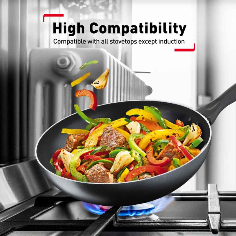 Tefal 28cm Cookware Cook & Clean Frypan Pan Non-Stick B22506 B2250695