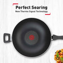 Tefal kuali Cookware Light & Clean Wokpan 32cm With Lid B22494