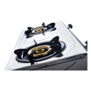 Pensonic Dapur Gas 2 Pembakar Double Burner Stainless Steel Gas Stove PGC-55S