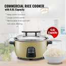 Morgan Periuk Nasi Commercial Electrical Rice Cooker (6.6 L) MCR-VAST7