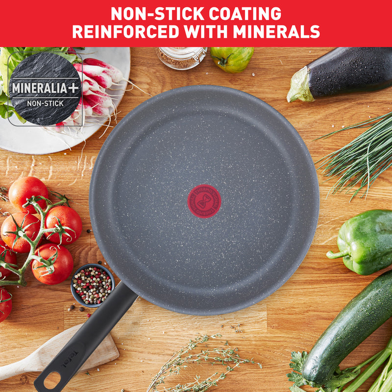 Tefal 20cm Cookware Natura Frypan Pan Non-Stick B22602 B2260295