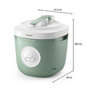 PHILIPS Periuk Nasi Jenis Jar - Hijau Jar Rice Cooker - Green (1.8L) HD3212/32