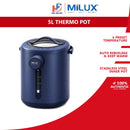 Milux Pemanas Air Elektrik - 5L Electric Thermo pot MTP-501