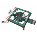 Homelux Dapur Gas Dengan Kaki (LPG) 4 Pipe Stove With Stand HL-5001
