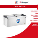 Morgan Peti Sejuk Beku - (586L)Glass Door Chest Freezer MCF-G606L