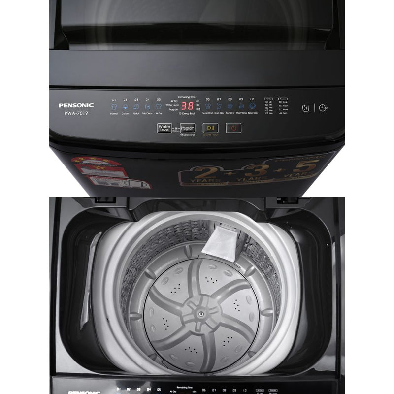 Pensonic 7KG Fully Auto Washing Machine PWA-7018 PWA-7019 Mesin Basuh Pakaian Automatik