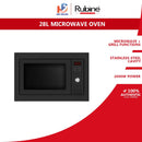 Rubine 28L Microwave Oven With Grill RMO-OREO-28BL