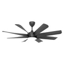 Rezo 60'' Ceiling Fan 8 Blade LED With Remote Control OCTO (Dark Wood / Matt Black)