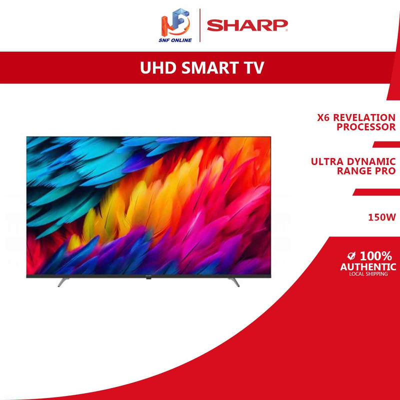 Sharp Televisyen 55" 4K Easy Smart TV 4TC55GJ4000X