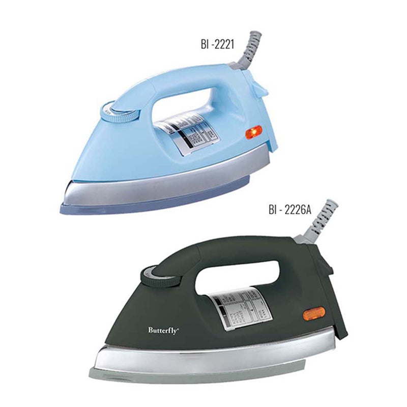 Butterfly Electric Dry Iron 1200W BI-2226A BI-2221