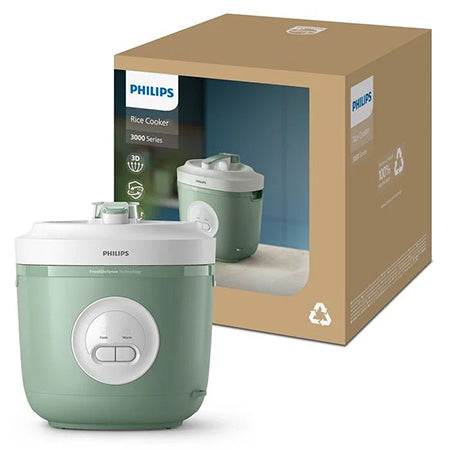 Philips 1.8L Jar Rice Cooker (Green) HD3212/32