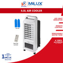 Milux Penyejuk Udara Mudah Alih 6L Air Cooler MAC-6000