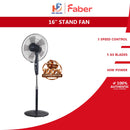 Faber Kipas Berdiri - 16'' Stand Fan FSF VENTO GEN 2 1630GR