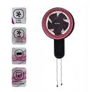 Sayang (10") Circulation Wall Fan (Black Pink) ELH0791